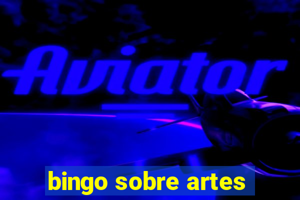 bingo sobre artes